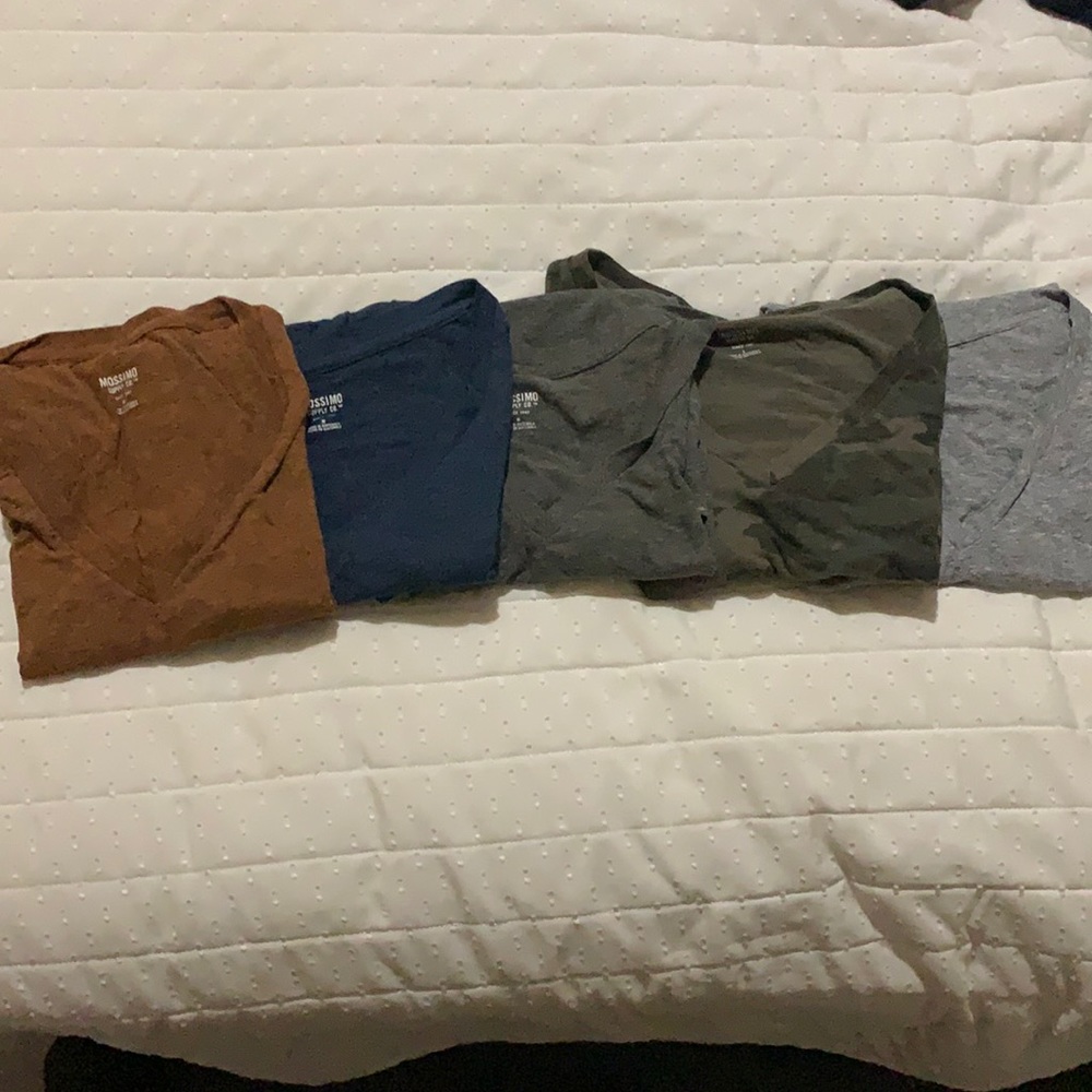 5 Pack of V Nexk T-shirts